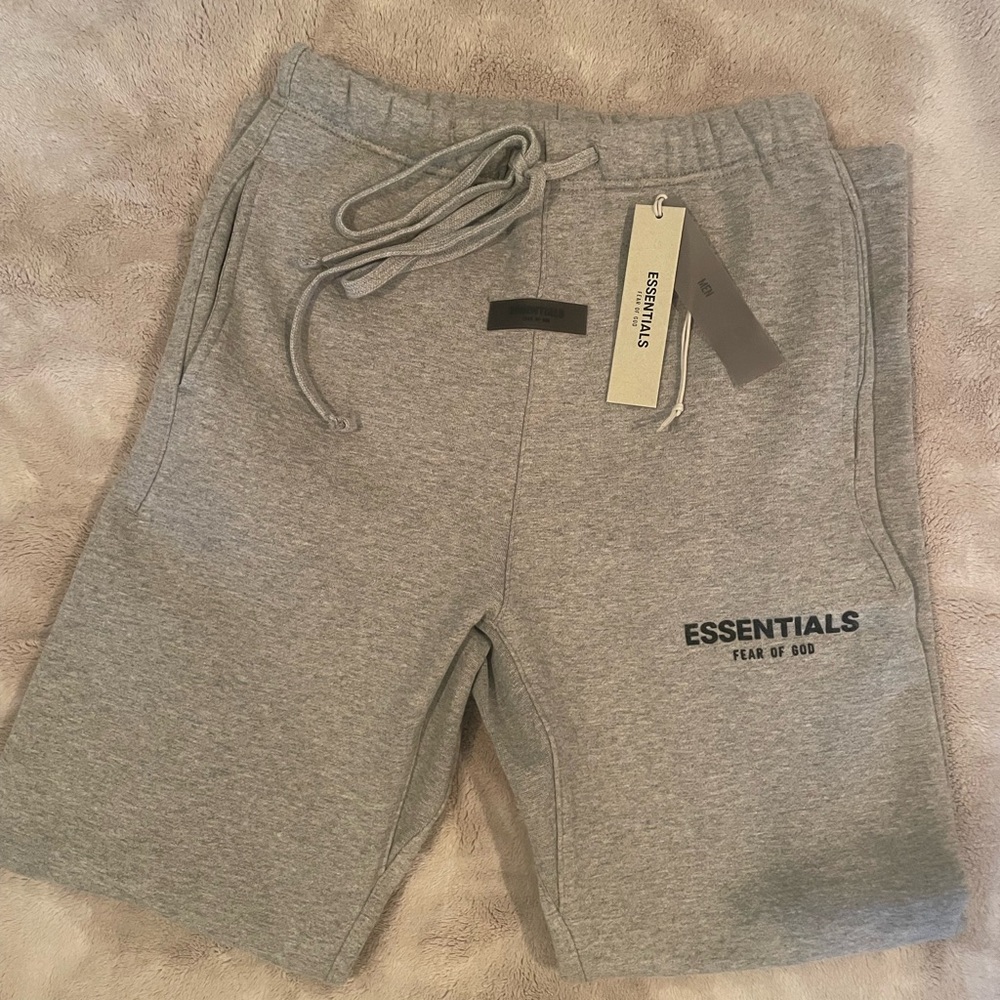 Essentials Gray Men's Sweat pants